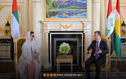 مسرور بارزاني ونورة الكعبي يناقشان آخر التطورات على الساحة السورية مسرور بارزاني ونورة الكعبي يناقشان آخر التطورات على الساحة السورية