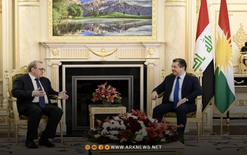 مسرور بارزاني يتلقى دعوة رسمية لزيارة روسيا  