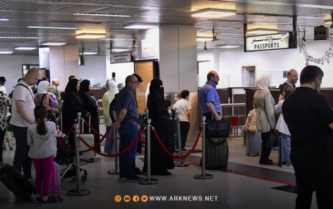 خلال شهر واحد.. أكثر من 160 ألف شخص يسافرون عبر مطار دمشق بين مغادر وقادم 