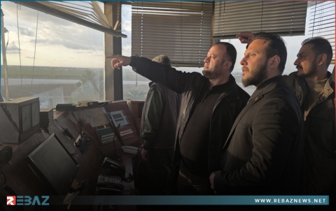 وفد حكومي سوري يصل مطار قامشلو الدولي لإعادة تشغيله 