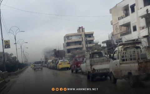 قامشلو.. أزمة المحروقات تضاعف معاناة المواطنين 