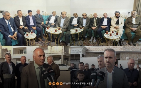 Nivîsgeha Peywendiyên Niştîmanî ya Partiya Demokrata Kurdistan - Sûriya li bajarê Hewlêr du malbat li hev anîn Nivîsgeha Peywendiyên Niştîmanî ya Partiya Demokrata Kurdistan - Sûriya li bajarê Hewlêr du malbat li hev anîn