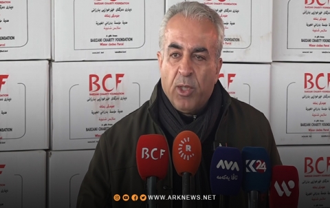 Musa Ahmed: The First Humanitarian Aid Convoy of the Barzani Charity Foundation to Arrive in Kobani Today