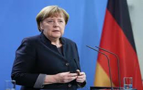 Merkel: Syria's reconstruction is tied to a possible political process