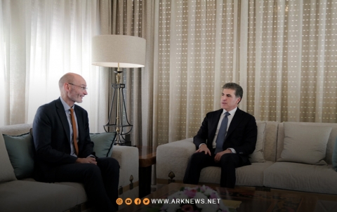 نيجيرفان بارزاني ستيفن هيتشن يناقشان الوضع في الشرق الأوسط نيجيرفان بارزاني ستيفن هيتشن يناقشان الوضع في الشرق الأوسط