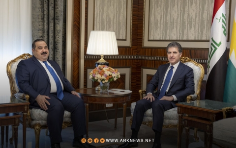 نيجيرفان بارزاني ومثنى السامرائي يبحثان آخر المستجدات في المنطقة نيجيرفان بارزاني ومثنى السامرائي يبحثان آخر المستجدات في المنطقة