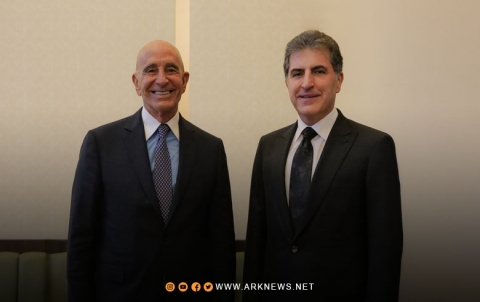 Barzani, Barrack Discuss Kurdish Situation in Syria on Sidelines of Antalya Forum