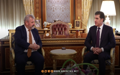 نيجيرفان بارزاني و توماس سايلر يبحثان الوضع في سوريا