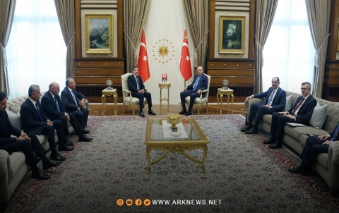 نيجيرفان بارزاني ورجب طيب أردوغان يتبادلان وجهات النظر حول القضايا الإقليمية نيجيرفان بارزاني ورجب طيب أردوغان يتبادلان وجهات النظر حول القضايا الإقليمية
