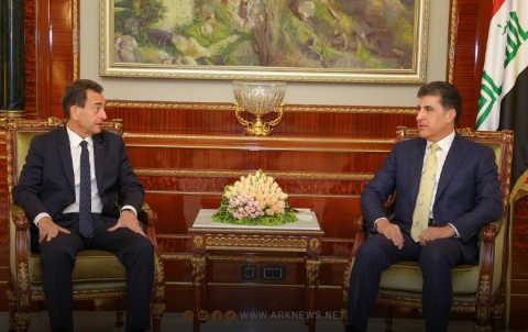 رئيس إقليم كوردستان يجتمع مع السفير الفرنسي رئيس إقليم كوردستان يجتمع مع السفير الفرنسي