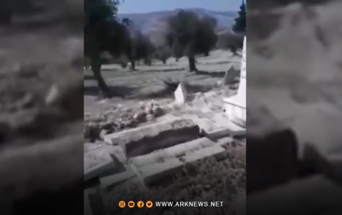 بالفيديو... حتى الأموات لم يسلموا من انتهاكات المسلحين في عفرين بالفيديو... حتى الأموات لم يسلموا من انتهاكات المسلحين في عفرين