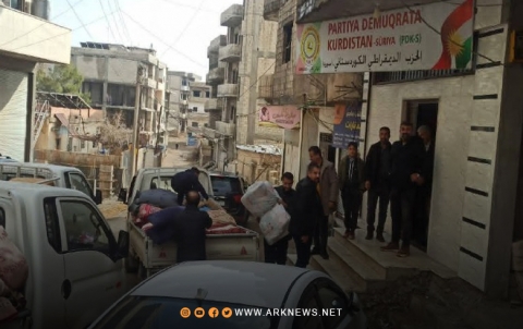 كركي لكي.. المجلس الوطني الكوردي يقدم المساعدات الإنسانية والنقدية للنازحين 