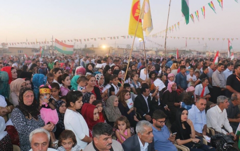 رێخستنا كامپا قۆشته‌په‌ یا په‌ده‌كه‌-سێ سالڤه‌گه‌را  61ه‌م يا دامه‌زراندنا په‌ده‌كه‌-سێ ڤه‌ژاند