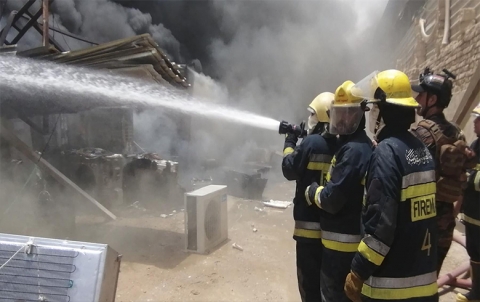 Wounded in traffic accidents and fires in the countryside of Idlib and Aleppo Wounded in traffic accidents and fires in the countryside of Idlib and Aleppo