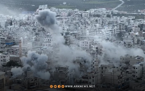 The Syrian regime renews its bombing of northwestern Syria The Syrian regime renews its bombing of northwestern Syria