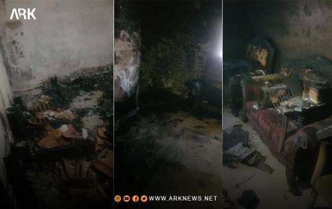 Qamişlo.. Çekdarên PYD nivîsgeha Rojavayî ya  PDK-Sê  şewitand