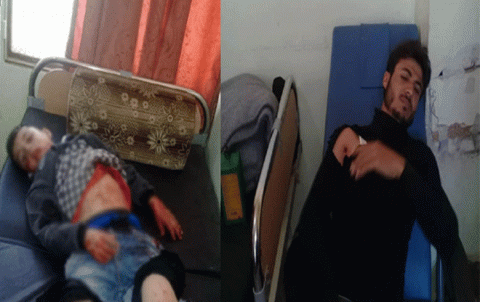 A cluster bomb explosion injures three Kurdish civilians in rural Aleppo A cluster bomb explosion injures three Kurdish civilians in rural Aleppo