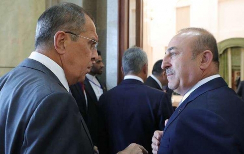Lavrov and Oglu discuss developments in the Syrian crisis
