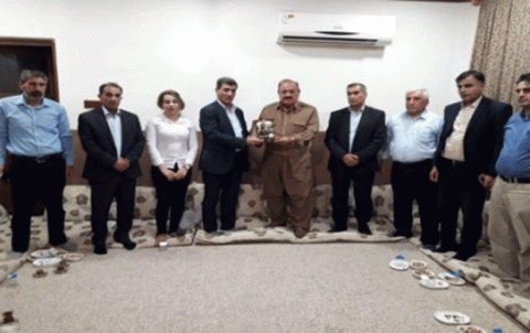 PDK-S in Domiz camp honors eleven of the ancient Peshmerga PDK-S in Domiz camp honors eleven of the ancient Peshmerga