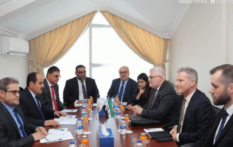 President Mustafa Meets US Special Envoy to Syria & Discusses with him Latest Developments in Syria President Mustafa Meets US Special Envoy to Syria & Discusses with him Latest Developments in Syria