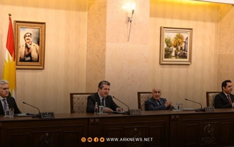 ثلاثة مواضيع محور اجتماع مجلس وزراء كوردستان 