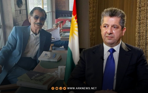 مسرور بارزاني معزياً بوفاة قاص ومترجم كوردي: قدّم خدمة كبيرة للغة والأدب والمكتبة الكوردية