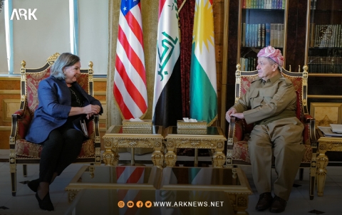 الرئيس بارزاني ونائبة وزير الخارجية الأمريكي يناقشان الأوضاع السياسية