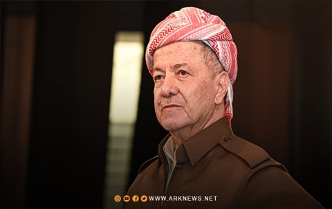 President Barzani thanks the mourners for the departure of his sister