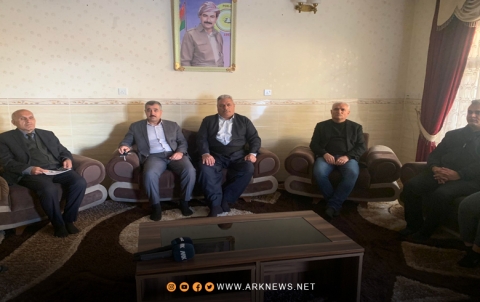 وفد من منظمات هولير للـPDK-S يزور عائلة الشهيد نصرالدين برهك 