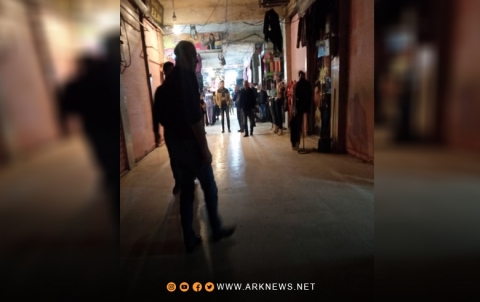 إغلاق محلات أحد مجمعات السوق المركزي في مدينة قامشلو بسبب ضرائب الـPYD 