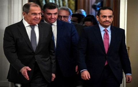 Russian  and Qatari talks on developments in Syria and the region