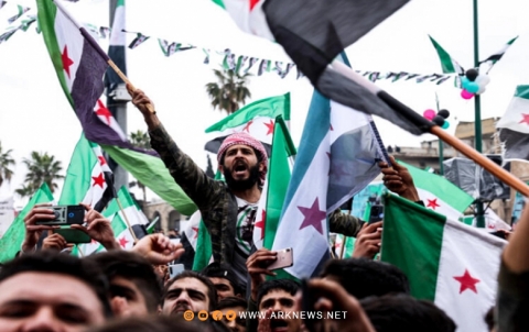 مظاهرات شعبية حاشدة تعم مناطق الشمال السوري مطالبة بإسقاط الأسد مظاهرات شعبية حاشدة تعم مناطق الشمال السوري مطالبة بإسقاط الأسد