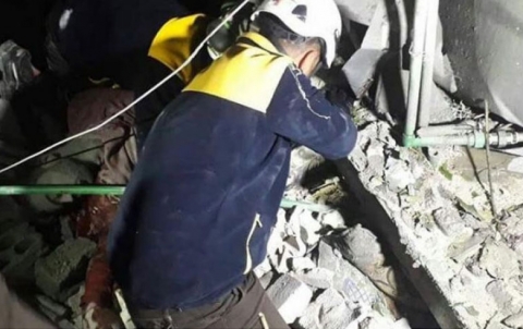 Russian Airstrikes Kill Seven Civilians in Rural Hama on Sunday