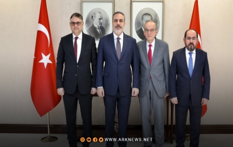 A delegation from the Syrian opposition meets with the Turkish Foreign Minister to discuss developments in Syria