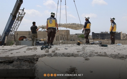 الخوذ البيضاء: إزالة أكثر من 422 ألف متر مكعب من أنقاض الزلزال شمال سوريا
