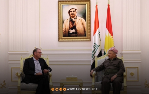الرئيس بارزاني يستقبل اللورد مايكل أشكروفت الرئيس الفخري للاتحاد الديمقراطي الدولي الرئيس بارزاني يستقبل اللورد مايكل أشكروفت الرئيس الفخري للاتحاد الديمقراطي الدولي