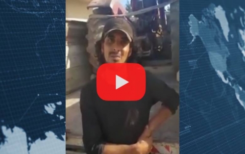 ڤیدیوه‌ك دزیا ته‌ره‌كتۆره‌كێ ژ عه‌فرینێ دچه‌سپینه‌ 