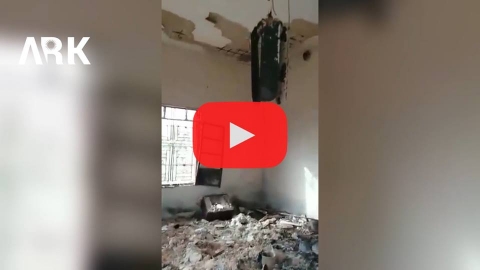 Efrîn .. El Emşat agir bi mala pîreke kurd xist (VÎDIYO)