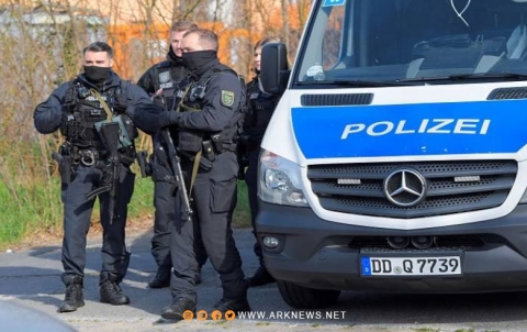Surrender of a Syrian murder suspect to German police