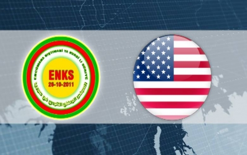 Şandeke ENKS bi şandeke Emrîkî re civiya