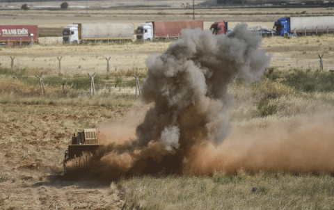 لسەر سینۆرێ سوریێ ب توركیێ رە سڤیلەك بگرانی بریندار بوو