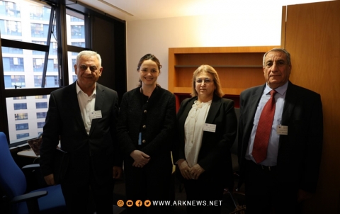 ENKS Delegation Meets French Socialist Party Representative in the European Parliament ENKS Delegation Meets French Socialist Party Representative in the European Parliament