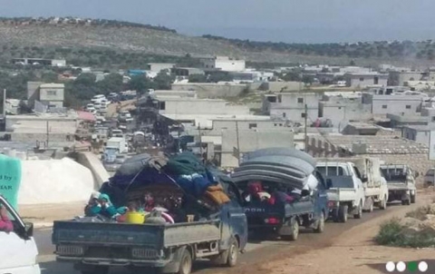 Syrian Coalition Warns of Fresh Unprecedented Waves of Refugees Should Bombings in Idlib Continue