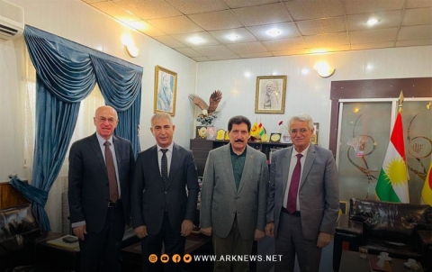 وفد من قيادة الحزب الديمقراطي الكوردستاني - سوريا يهنئ PDK بمناسبة الذكرى الـ 77 لتأسيسه