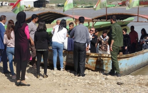 Children of ISIS members handed over to Swedish delegation in Syria
