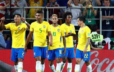 Brazil qualified into last 16 with 2-0 win as Serbia knocked out