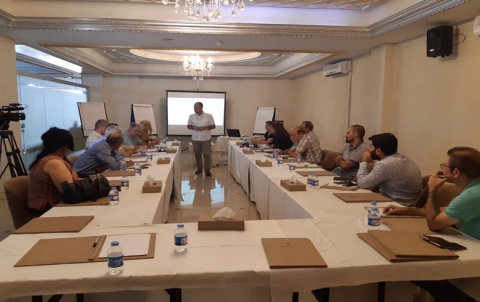 A discussion session in Erbil on the constitution and form of the Syrian state