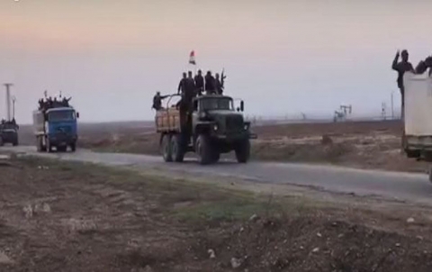 SANA: The Syrian regime army started moving towards Derik SANA: The Syrian regime army started moving towards Derik