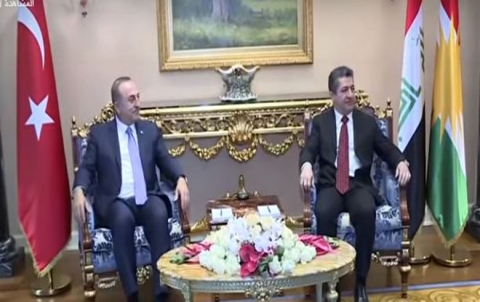 The Kurdish security chief, Turkish FM discuss trade, future of Syria