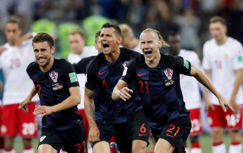 Croatia beat Denmark on penalties to set up World Cup quarter-final with Russia